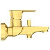 Ideal Standard Stenska armatura za kad v zlati barvi Connect Air – | Shoptok.si