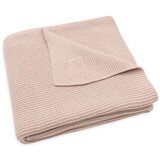 Jollein dekica celoletna 75x100cm basic knit wild rose | Shoptok.si