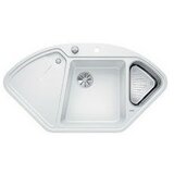 Blanco sudoper DELTA II-F InFino SILGRANIT BIJELA, pribor 18/10, s dalj.upr. | shoptok.hr