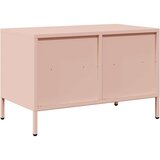 vidaXL TV ormarić ružičasti 68 x 39 x 43,5 cm hladno valjani čelik | shoptok.hr
