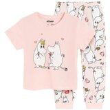 Cool club pižama DR DH LUG3010190-00 MOOMINS D roza 104 Cene