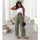 UR/CEO Green pleated pants Roffeno | Shoptok.si