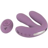  Beau Coeur Mireva - trojni vibrator z daljinskim upravljalnikom (vijoličen) Cene