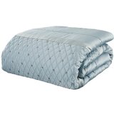 Catherine Lansfield Modro satenasto pregrinjalo za zakonsko posteljo 240x260 cm – Cene