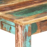  Blagovaonski stol od masivnog obnovljenog drva 160 x 80 x 76 cm | shoptok.hr