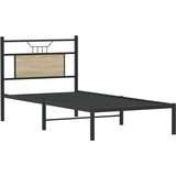  Okvir kreveta bez madraca boja hrasta sonome 90 x 190 cm drveni | shoptok.hr