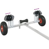  Podesivi prikolicu za čamce s pneumatskim gumama 200 kg Load | shoptok.hr