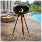 kamin tokio 45x100 cm 2kW crni