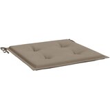  Jastuci za vrtne stolice 6 kom smeđesivi 40x40x4 cm od tkanine | shoptok.hr