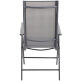 XORA VRTNI SEDEŽ aluminij, jeklo črna | Shoptok.si