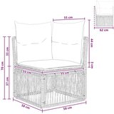  Kutna sofa Bež poliratan - Bež Kutna sofa | shoptok.hr