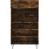 Ormarić Omarica za čevlje dimljeni hrast 60x35x105 cm inženirski les, (20796096) | Shoptok.si