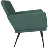  Klupa tamnozelena 108 x 79 x 79 cm baršunasta | shoptok.hr