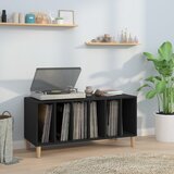 vidaXL Ormarić za ploče crni 100 x 38 x 48 cm od konstruiranog drva Cijene