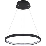 Globo viseća led svjetiljka ralph (ø x v: 38,5 x 120 cm, 19 w, topla bijela, crna, opal) | shoptok.hr