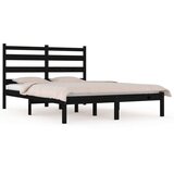  Za krevet od masivne borovine crni 140 x 190 cm | shoptok.hr