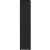  Kupaonski ormarić s držačem za role crni 20,5x20x90 cm | shoptok.hr