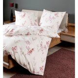 Janine POSTELJNINA 135/200 cm bombažni flanel barve gozdnih sadežev | Shoptok.si