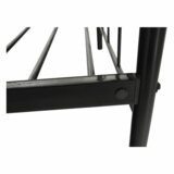 Kondela Kovinska postelja, črna, 90x200, DAINA | Shoptok.si