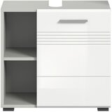 XXXL Omarica Za Pod Umivalnik Copa, Sivo/bela Barva | Shoptok.si