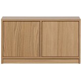 vtwonen Modularna knjižna polica v hrastovem dekorju v naravni barvi 217x243 cm Modulair – | Shoptok.si