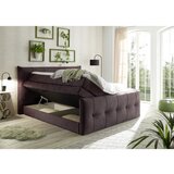 Esposa POSTELJA BOXSPRING 180 cm x 200 cm , tekstil barve jajčevca | Shoptok.si