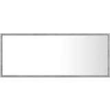 vidaXL LED kopalniško ogledalo betonsko sivo 100x8,5x37 cm iverna pl. | Shoptok.si
