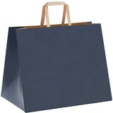  Papirnate vrećice 250 kom s ručkama plave 32x22x24 cm | shoptok.hr