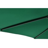  Vrtni suncobran s čeličnom šipkom zeleni 225 x 225 x 212 cm | Eponuda.com