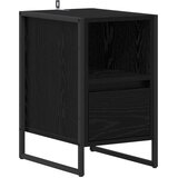  Noćni ormarić s ladicama 2 pcs Crni hrast 39,5 x 30 x 50 cm | shoptok.hr