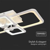 led prigušiva plafonska lampa LED/70W/230V 3000-6500K + daljinski upravljač | Eponuda.com