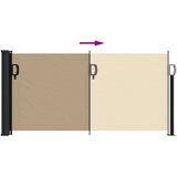  Bočna tenda na uvlačenje bež 100 x 300 cm | shoptok.hr