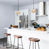 Opviq lights Oker žuta/u zlatnoj boji viseća svjetiljka sa staklenim sjenilom ø 15 cm Muzo – | shoptok.hr