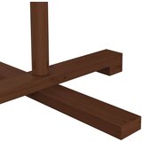 Drveno božićno drvce 125 cm Bambus i masivna borovina | shoptok.hr