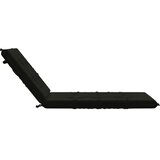  Jastučić za ležaljku GEMERT 100% poliester Crna 190 x 70 x 9 cm - Crna 190 x 70 x 9 cm Poliester | shoptok.hr