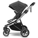 Thule sleek dečija kolica + kolevka - charcoal grey Cene