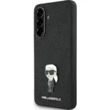 Originalen ovitek Samsung Galaxy A56 - Glitter IML NFT Iconic - črn ovitek z bleščicami- KLHCSA56GKNPSK