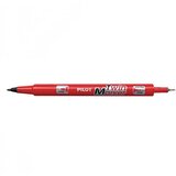 Pilot Twin Marker, obostrani, Crvena Cijene