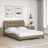  Okvir kreveta s LED-om bez madraca Hvar boja cappuccina 140 x 200 cm | Eponuda.com
