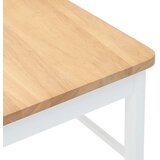  Blagovaonske stolice 2 kom. Bijela guma od punog drva | shoptok.hr