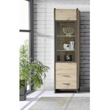 Hom`in Vitrina Flash, Barva Hrasta, Siva | Shoptok.si