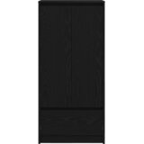  Ormar s ladicom crni hrast 55,5x34x119,5 cm konstruirano drvo | Eponuda.ba