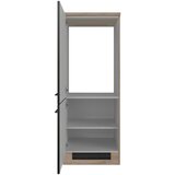 Flex-Well Omara Za Vgradno Napravo Capri, Črna, Hrast | Shoptok.si