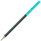 Faber-Castell Faber-Castell: Grip 2001 grafitna olovka HB crno-tirkizna | shoptok.hr