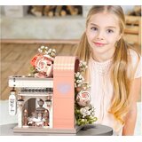  Romantična vjenčana dvorana s vitrinom + cvijećem i haljinom 1047 dijelova ZA5739 | shoptok.hr