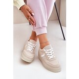 EVENTO Boto Low Women's Platform Sneakers Beige Telmira | Shoptok.si