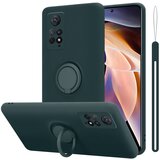  ohišje, združljiv s xiaomi v tekoči zeleni barvi - zaščitni pokrov iz fleksibilnega silikona tpu z obročem, (20590741) | Shoptok.si