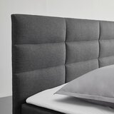 Bessagi Home Postelja Boxspring Lisa, Antracit, 140x200 | Shoptok.si
