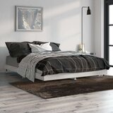 vidaXL Okvir kreveta siva boja hrasta 135 x 190 cm konstruirano drvo | shoptok.hr