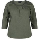 Zizzi Bluza 'MLOA' oliva | Shoptok.si